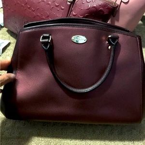 Wine Coach bag